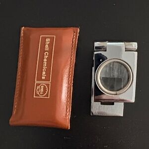 Vint New GOWLLANDS England folding magnifying glass stamps, jewelry, etc
